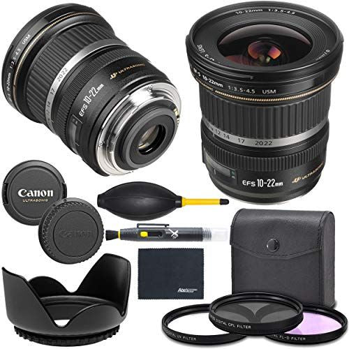 Canon EF-S 10-22mm f/3.5-4.5 USM Lens Basic Bundle - NJ Accessory/Buy Direct & Save