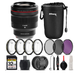 Canon RF 85mm L USM DS Lens + 4PC Macro Kit + UV, CPL, FLD Filter, ULTIMAXX Lens Pouch - 32GB - NJ Accessory/Buy Direct & Save