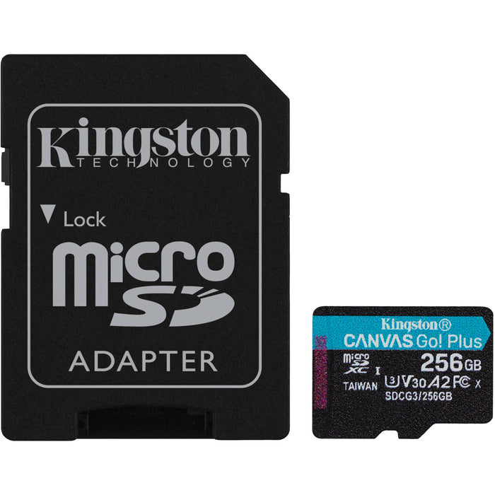 Kingston Canvas Go! Plus UHS-I microSDXC Memory Card with SD Adapter - NJ Accessory/Buy Direct & Save