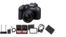 Canon EOS R10 Mirrorless Camera with 18-150mm Lens and Audio Recording Kit + 2 SanDisk 128GB Extreme Memory Card + More - NJ Accessory/Buy Direct & Save