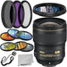 Nikon AF-S NIKKOR 28mm f/1.4E ED Lens Starter Accessory Bundle - Includes: 3PC Filter Kit (UV + CPL + FLD) + 6PC Graduated Filter Kit + Variable Neutral Density Filter (ND2 – ND400) + MORE - NJ Accessory/Buy Direct & Save