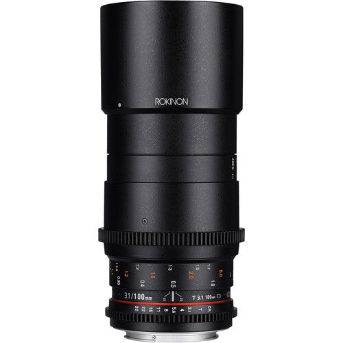 Rokinon 100mm T3.1 Macro Cine DS Lens for Canon EF Mount