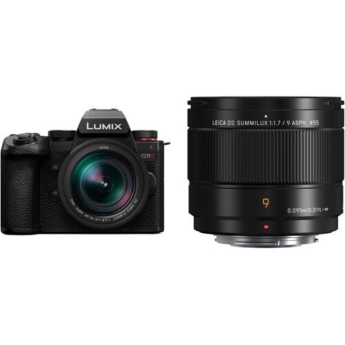 Panasonic Lumix G9 II Mirrorless Camera with 12-60mm and 9mm Lenses Kit