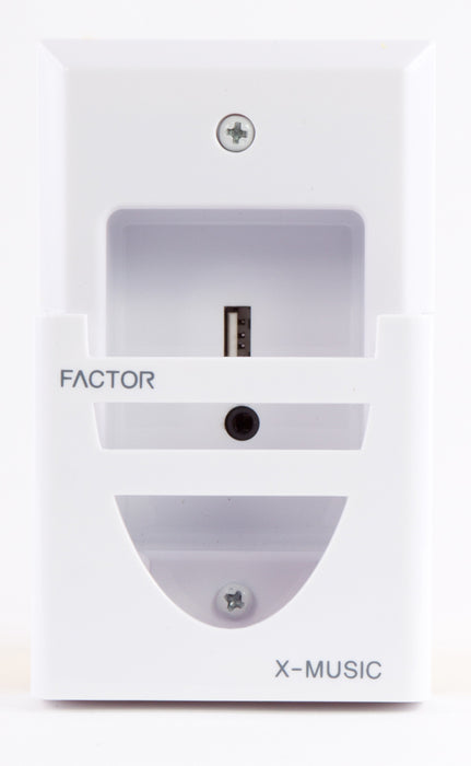 Factor X-Music In-wall Remote for iPod/MP3 - NJ Accessory/Buy Direct & Save