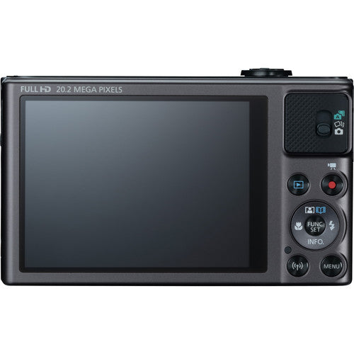 Canon PowerShot SX620 HS 20.2MP Digital Camera Black w/ 64GB Card Accessory Bundle