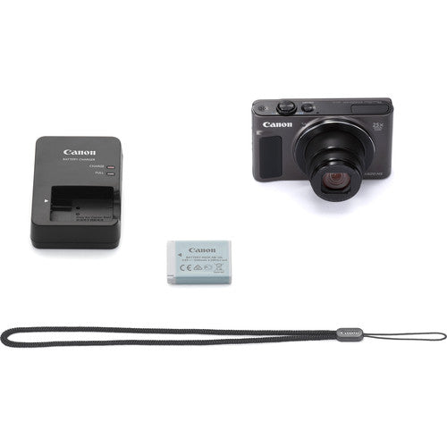 Canon PowerShot SX620/SX740 HS 20.2MP Digital Camera Black w/ 64GB