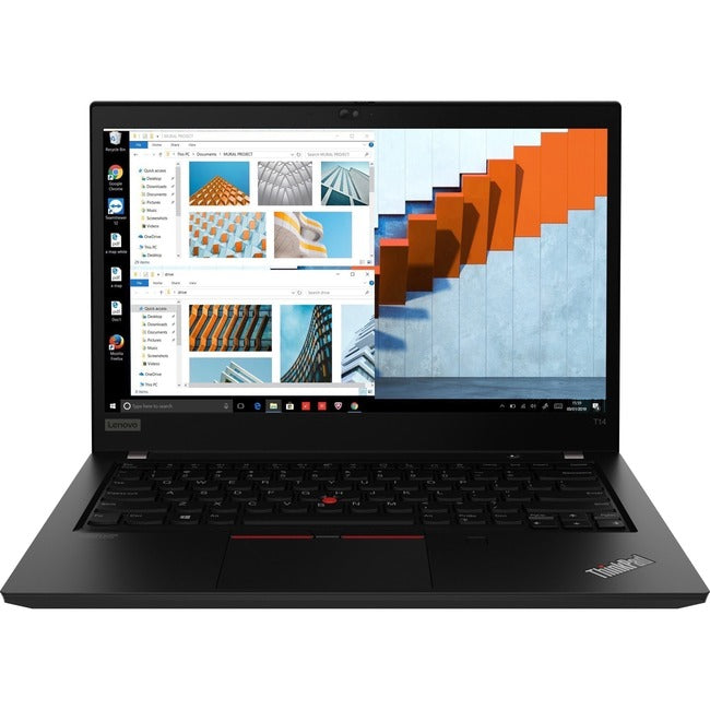 Lenovo ThinkPad T14 Gen 2 20XK00BGUS 14" Notebook - Full HD - 1920 x 1080 - AMD Ryzen 5 PRO 5650U Hexa-core (6 Core) 2.30 GHz - 16 GB Total RAM - 16 GB On-board Memory - 512 GB SSD - Black - NJ Accessory/Buy Direct & Save