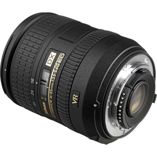 Nikon AF-S DX NIKKOR 16-85mm f/3.5-5.6G ED VR Lens Premium Bundle