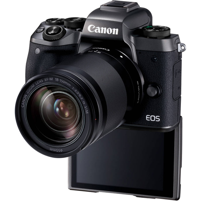 Canon EOS M5 Mirrorless Digital Camera with 18-150mm Lens Starter Bundle