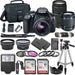 Canon EOS Rebel T6/2000D DSLR Camera with Canon 18-55mm Lens | Canon EF 75-300mm f/4-5.6 III Lens Deluxe Bundle