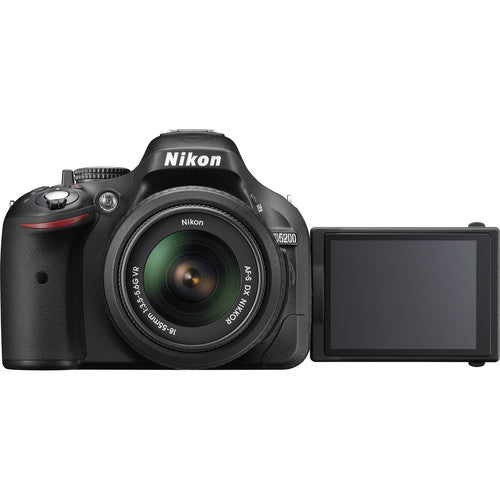 Nikon D5200/D5600 Digital SLR Camera with 18-105mm Lens (Black) with Sandisk 8GB Memory Card | UV Filter |Cleaning Kit