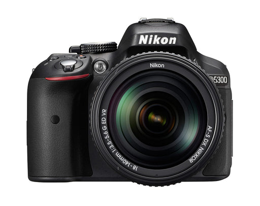 Nikon D5300/D5600 DSLR Camera With 18-140mm Lens - Black