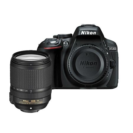 Nikon D5300/D5600 DSLR Camera with Nikon 18-140mm Lens Starter Package