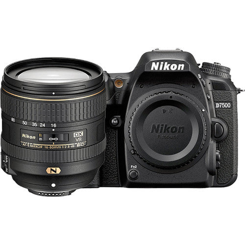 Nikon D7500 DSLR Camera with 16-80mm Lens 13535