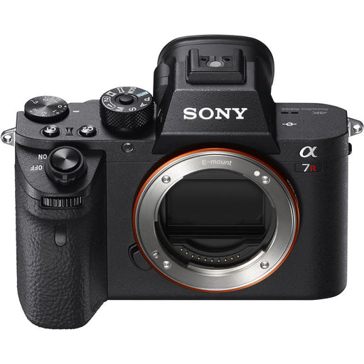 Sony Alpha a7R II Mirrorless Digital Camera with FE 24-240mm Lens | 64GB Card | Battery | Charger | Case | Flash | LED | Tripod | Kit