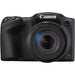 Canon PowerShot SX420 IS Digital Camera (Black) with 16GB Memory Card