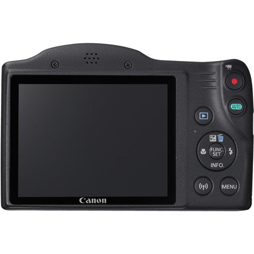 Canon PowerShot SX420 IS Digital Camera (Black) with 32GB Card | Case | Flash | Battery | Tripod | Kit