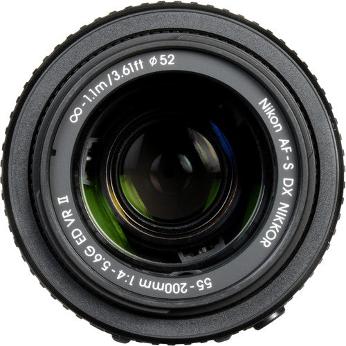 Nikon AF-S DX NIKKOR 55-200mm f/4-5.6G ED VR II Lens Mega Bundle