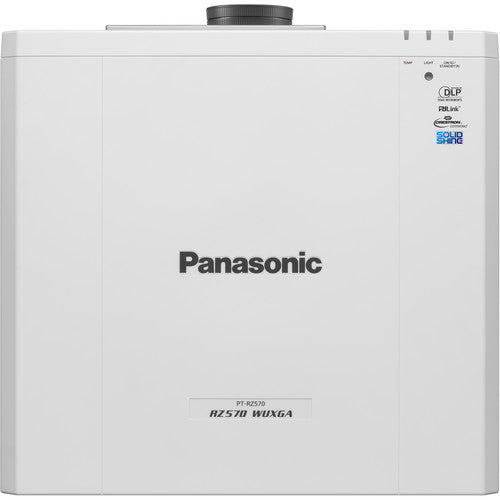 Panasonic PT-RZ570 Series 5400-Lumen WUXGA DLP Projector (White)