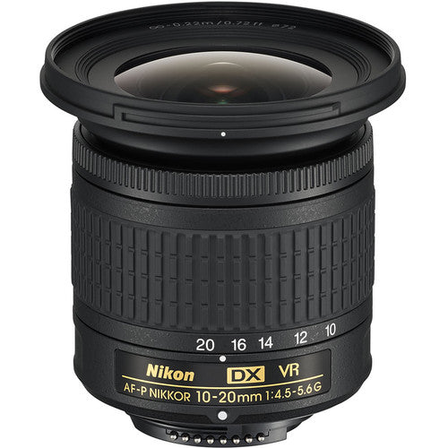 Nikon AF-P DX NIKKOR 10-20mm f/4.5-5.6G VR Lens Software Bundle