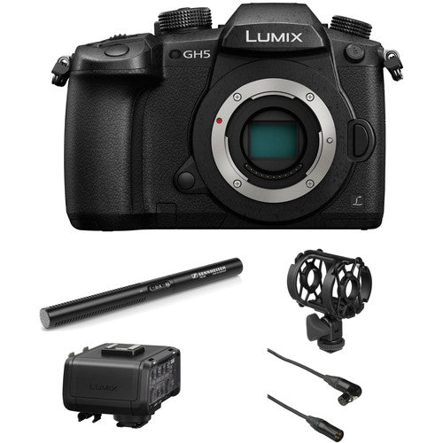 Panasonic Lumix DC-GH5 Mirrorless Micro Four Thirds Digital Camera Audio Kit