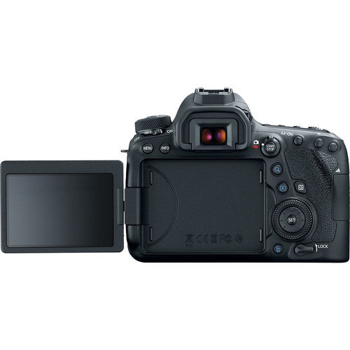 Canon EOS 6D Mark II DSLR Camera &amp; EF 24-105mm IS STM + 75-300mm III Lens + 64GB Card + Backpack + Flash + Battery/Charger + Filters Kit Bundle