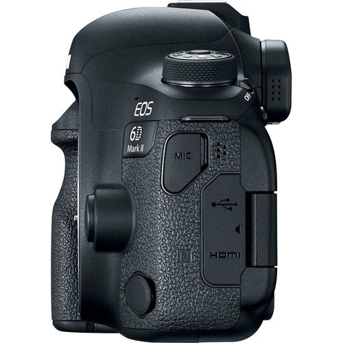 Canon EOS 6D Mark II DSLR Camera with 24-105mm f/4L II Lens with Canon PIXMA PRO-100 Mega Bundle