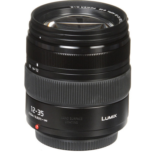 Panasonic Lumix G X Vario 12-35mm f/2.8 II ASPH. POWER O.I.S. Lens 58mm Close Up Bundle