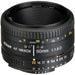Nikon AF NIKKOR 50mm f/1.8D Lens Premium Bundle