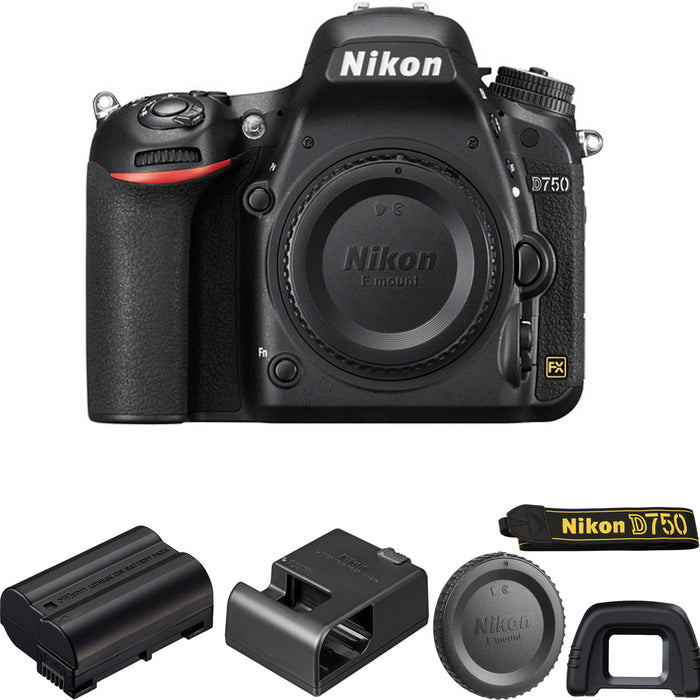 Nikon D750 DSLR Camera (Body Only) US RETAIL