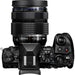 Olympus OM-D E-M1 Mark III Mirrorless Digital Camera with 12-100mm Lens |Flash Speedlite | Sandisk 64Gb Essential Bundle