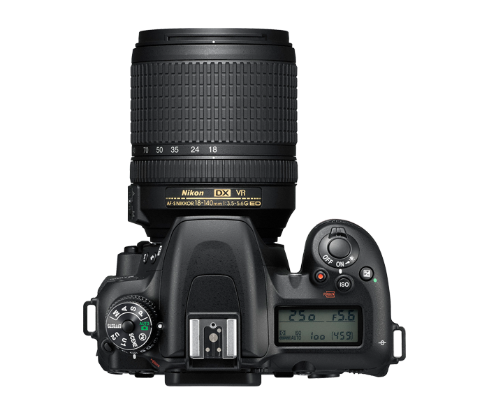 Nikon D7500 Wi-Fi 4K Digital SLR Camera &amp; 18-140mm VR DX Lens with 64GB Card + Battery &amp; Charger + Backpack + Filter + Kit