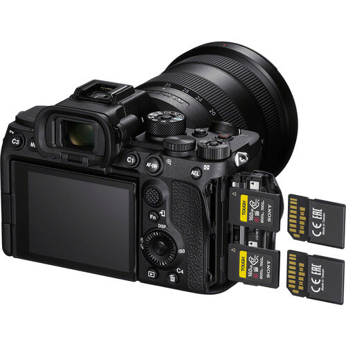 Sony Alpha a7S III Mirrorless Digital Camera with Camera Cage | Sony 256GB SF-M Tough Essential Bundle
