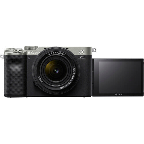 Sony Alpha a7C Mirrorless Digital Camera with 28-60mm Lens (Silver/Black)