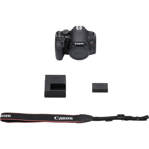 Canon EOS Rebel T8i/850D DSLR with EF-S 18-55mm F/3.5-5.6 III Zoom Lens + EF-S 75-300 Lens + Case+ Full Tripod + 32GB