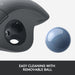 Logitech Ergo M575 Wireless Trackball Mouse (Black) - NJ Accessory/Buy Direct & Save