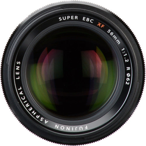 Fujifilm XF 56mm f/1.2 R Lens with 62mm 3 Piece Filter Set (UV, CPL, FL) | 62mm +1 +2 +4 +10 Close-Up Macro Filter Set Bundle