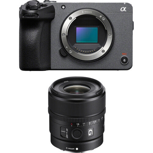Sony FX30 Digital Cinema Camera with 15mm Lens Kit - NJ Accessory/Buy Direct & Save