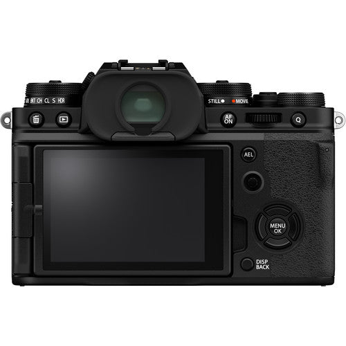 FUJIFILM X-T4 Mirrorless Digital Camera with 18-55mm Lens (Black) with 64GB Memory Card Essential Bundle