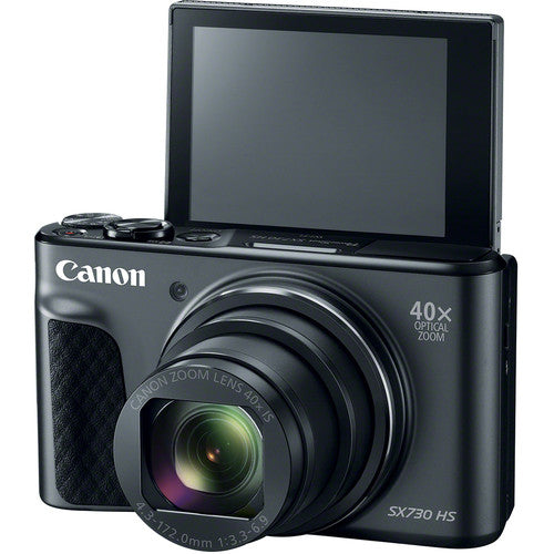 Canon PowerShot SX730 HS Digital Camera (Black) Starter Kit