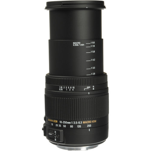 Sigma 18-250mm F3.5-6.3 DC Macro OS HSM for Canon EF Mount | NJ