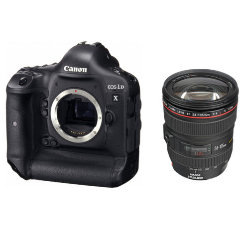 Canon EOS 1D X Digital SLR Camera w/Canon 24-70mm f/2.8L EF II USM Lens
