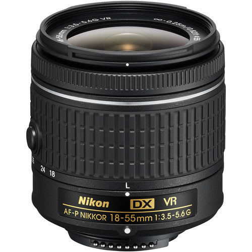 Nikon D3400/D3500 DSLR Camera with 18-55mm and 70-300mm Lenses (Black) and Nikon Gadget Bag +32GB MC Bundle