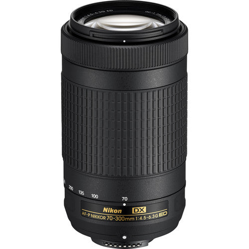 Nikon D3400/D3500 DSLR Camera with 18-55mm and 70-300mm Lenses (Black) Starter Kit