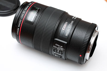 Canon EF 100mm f/2.8L Macro IS USM Lens with Sandisk 16GB | Backpack | Filter Kit &amp; Cleaning Kit
