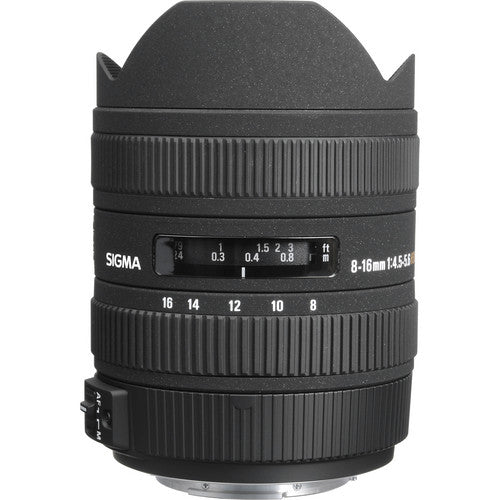 Sigma 8-16mm f/4.5-5.6 DC HSM Ultra-Wide Zoom Lens f/Sony&Minolta