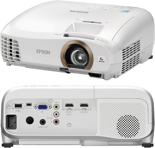 Epson PowerLite Home Cinema 2045 Wireless 3D 1080p 3LCD Projector
