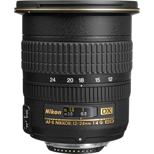 Nikon AF-S DX Zoom-NIKKOR 12-24mm f/4G IF-ED Lens Premium Bundle