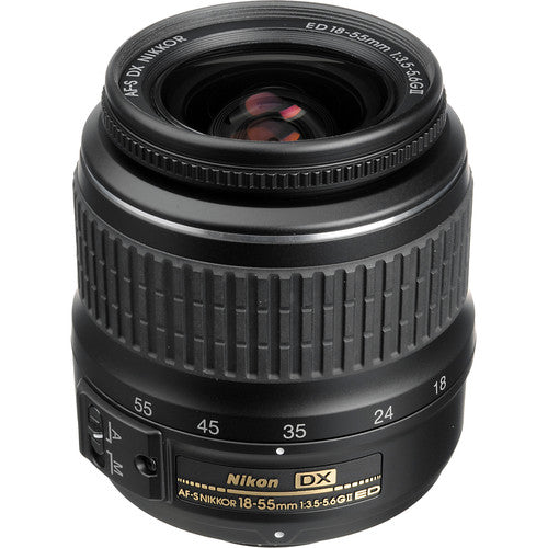Nikon AF-S 18-55mm f/3.5-5.6G Zoom ED II AF-S DX Lens
