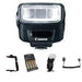 Canon Speedlite 270EXII Flash Deluxe Outfit - with 4 NiMH Batteries, Charger, STO-en Omni-Bounce, Flashpoint Quick Flip Flash Bracket, Off-Camera eTTL2 3'Coiled Cord EOS - NJ Accessory/Buy Direct & Save